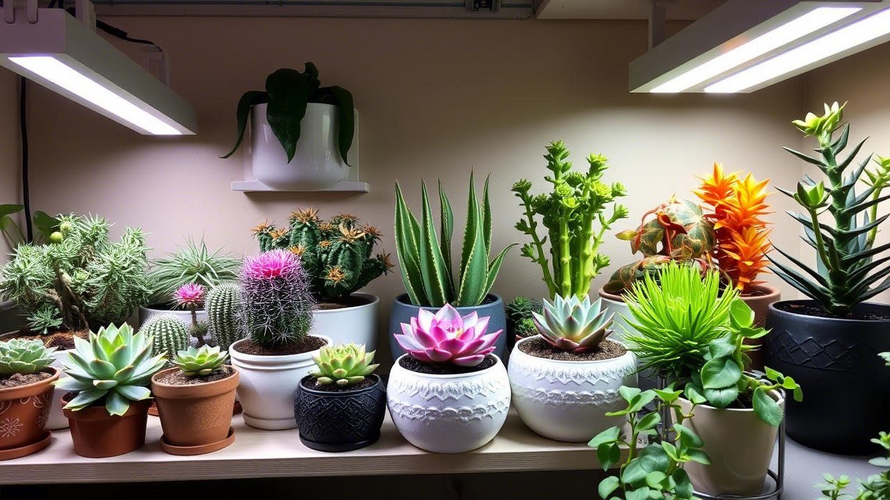 Best Grow Lights For Cactus and Succulent