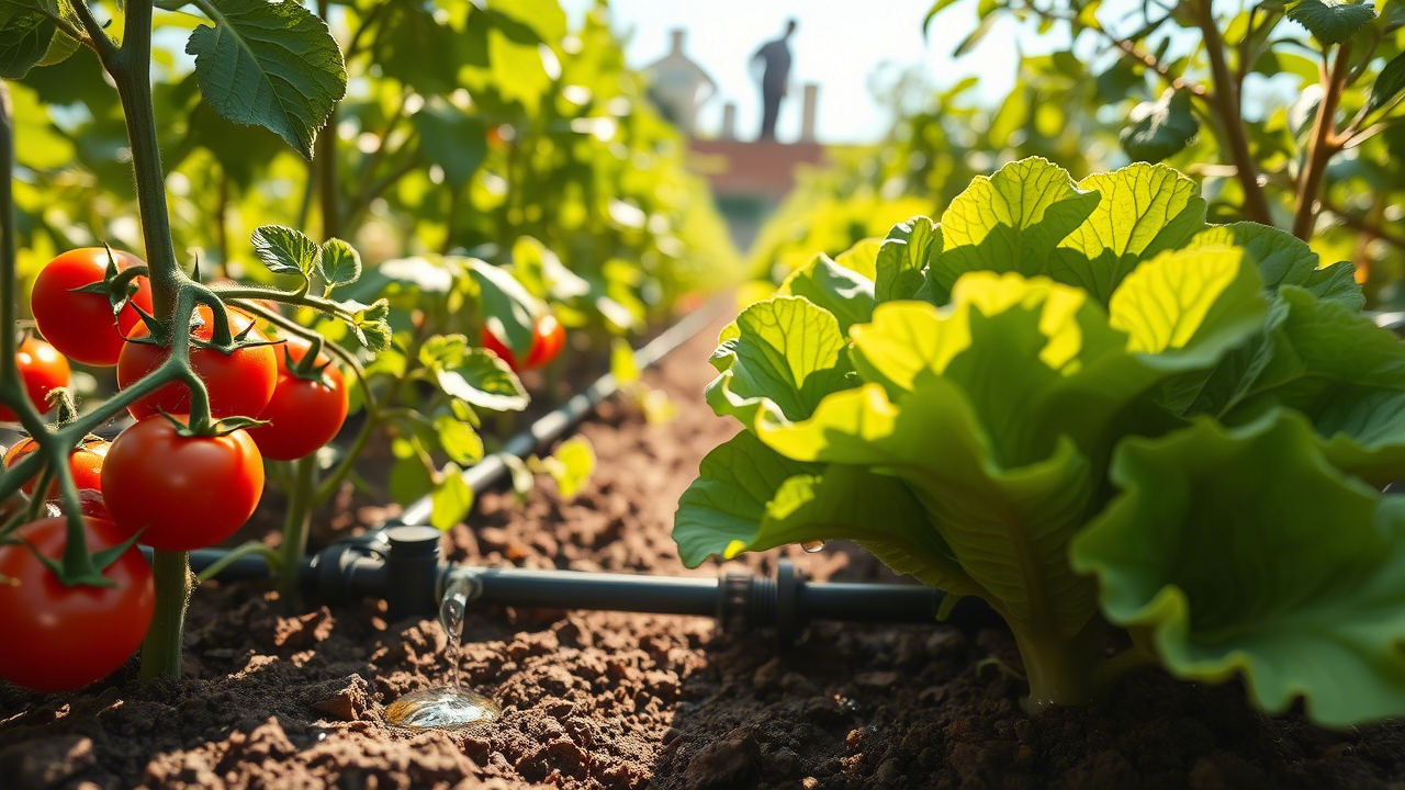 What Is The Best Irrigation System For A Vegetable Garden