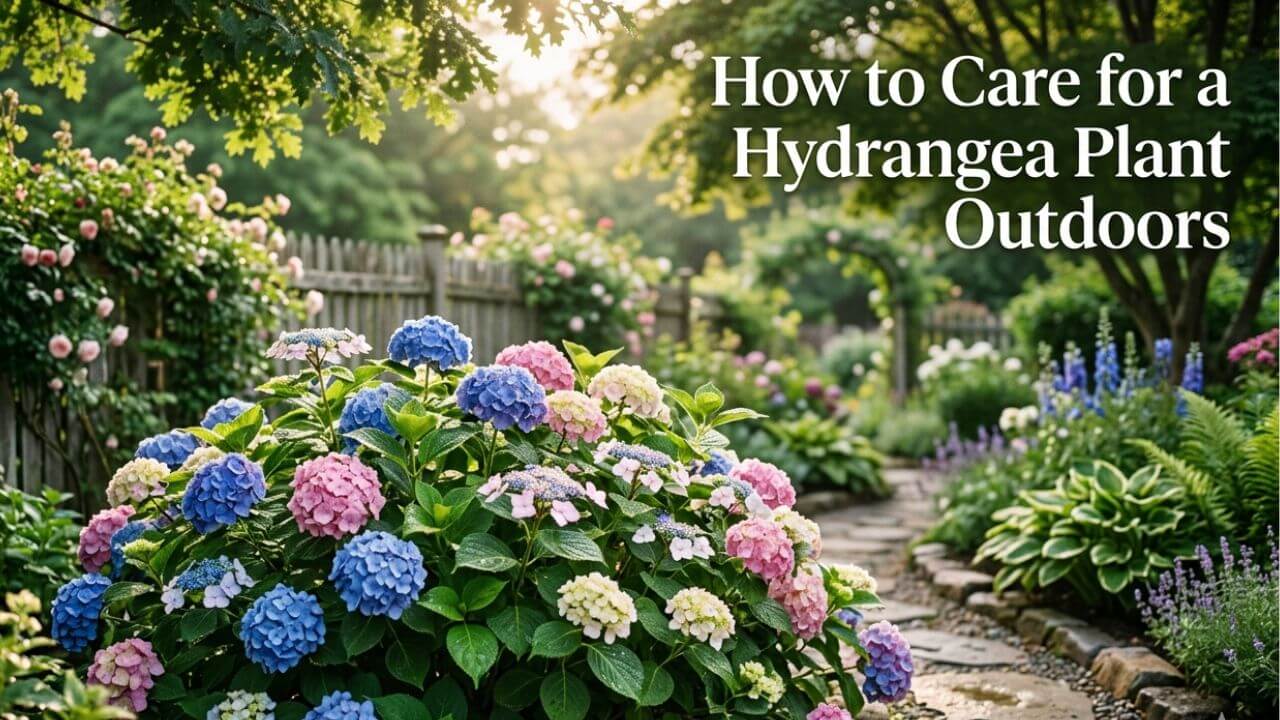 How to Care for a Hydrangea Plant Outdoors