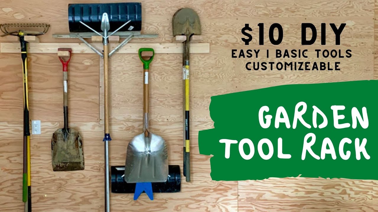 How to Hang Garden Tools