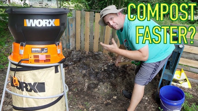 How to Make Compost Faster With a Leaf Shredder