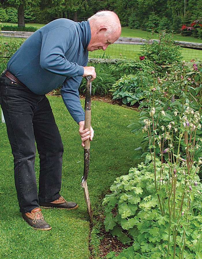 How to Use an Edger to Make Sharp Garden Borders