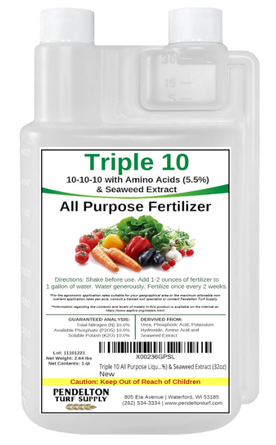 Triple 10 All-Purpose Liquid Fertilizer