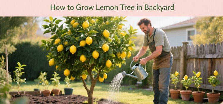 How to Grow Lemon Tree in Backyard