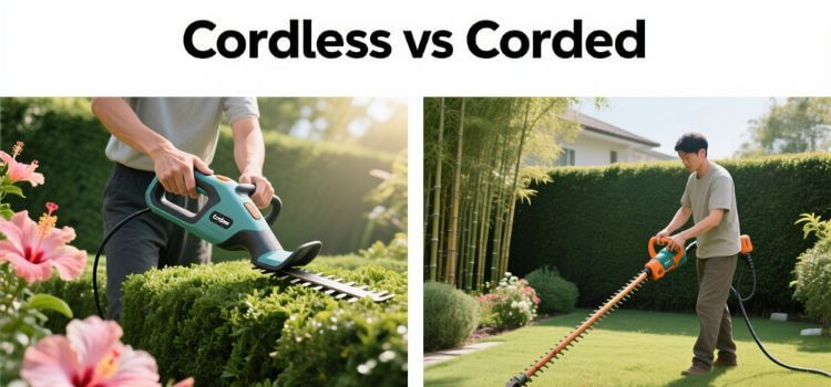 Hedge Trimmer Cordless vs Corded Review