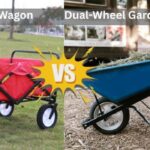 ROSONG Collapsible Wagon vs Best Choice Dual-Wheel Garden Cart