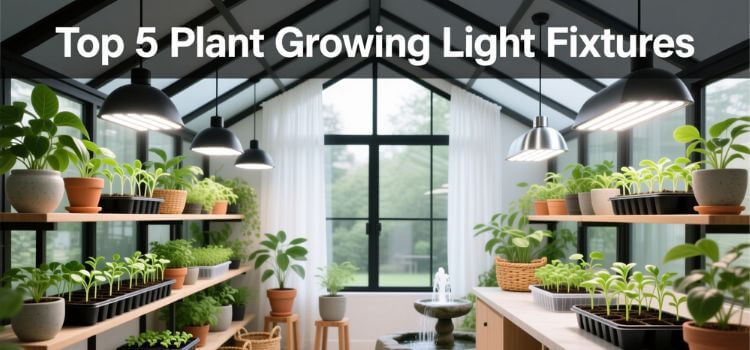 Plant Growing Light Fixtures