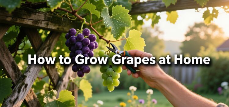 How to Grow Grapes at Home