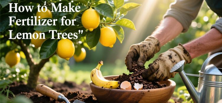 How to Make Fertilizer for Lemon Trees