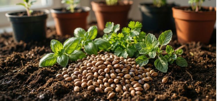 Growing Herbs from Seeds