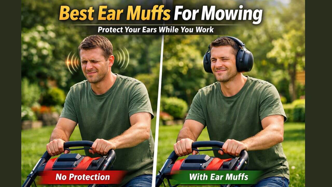 Best Ear Muffs For Mowing
