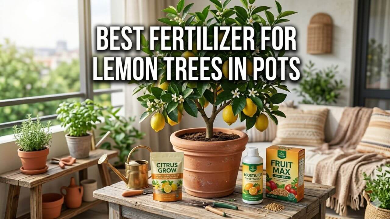 Best Fertilizer For Lemon Trees In Pots Top Picks