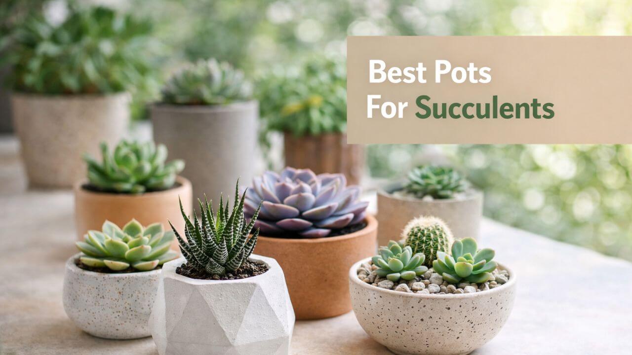 Best Pots For Succulents