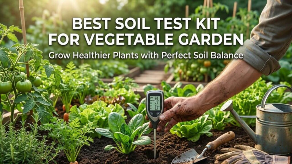 Best Soil Test Kit For Vegetable Garden: Top Picks & Tips