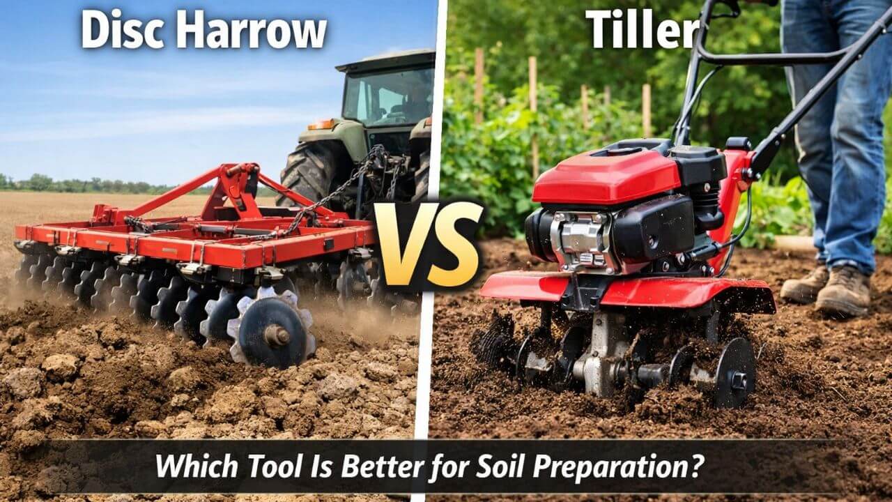 Disc Harrow Vs Tiller