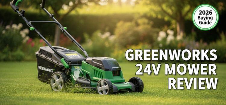 GREENWORKS 24V MOWER REVIEW