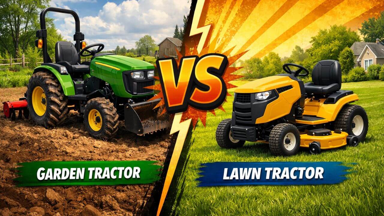 Garden Tractor Vs Lawn Tractor