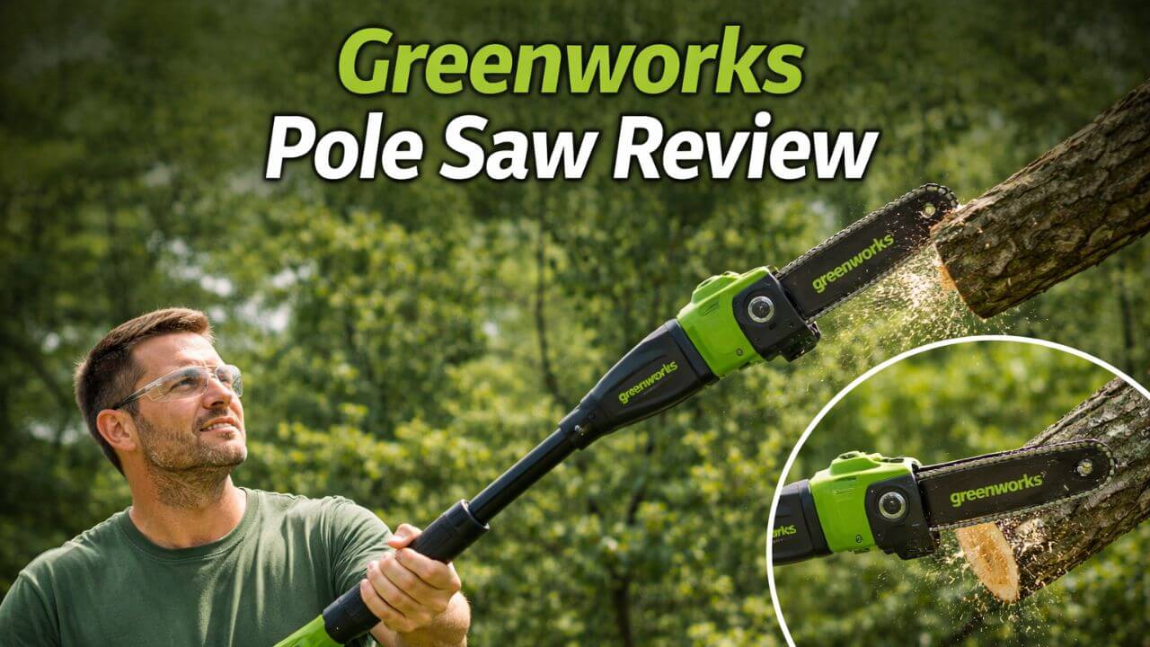 Greenworks Pole Saw Review