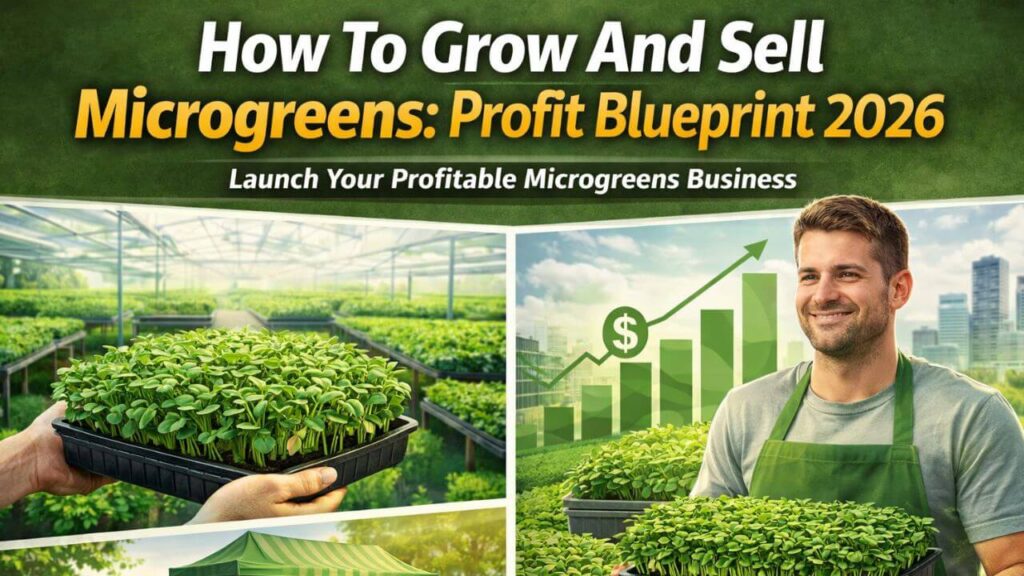 How To Grow And Sell Microgreens: Profit Blueprint 2026