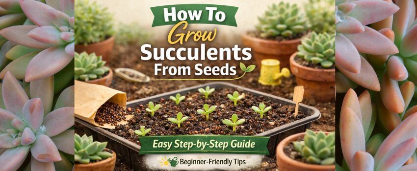How To Grow Succulents From Seeds