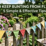 How To Keep Bunting From Flying Up