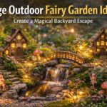 Large Outdoor Fairy Garden Ideas