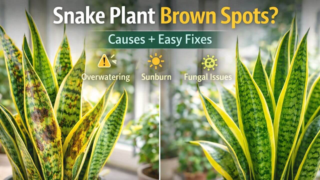 Snake Plant Brown Spots