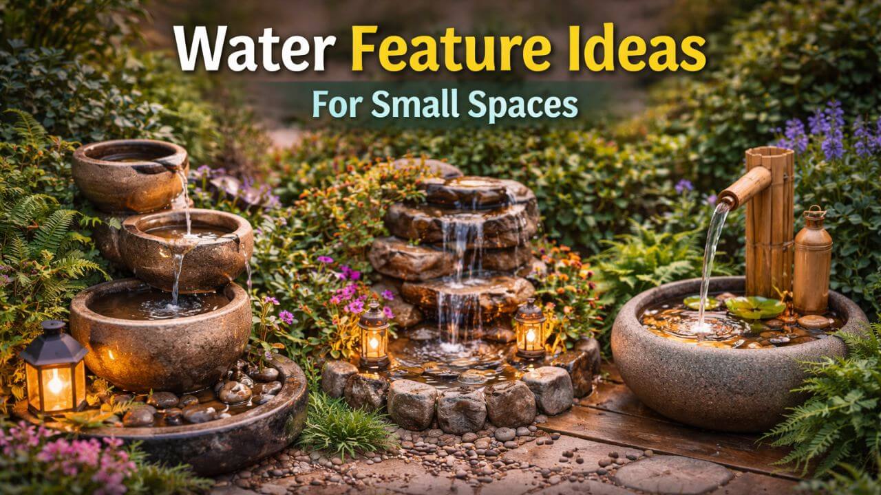 Water Feature Ideas For Small Spaces