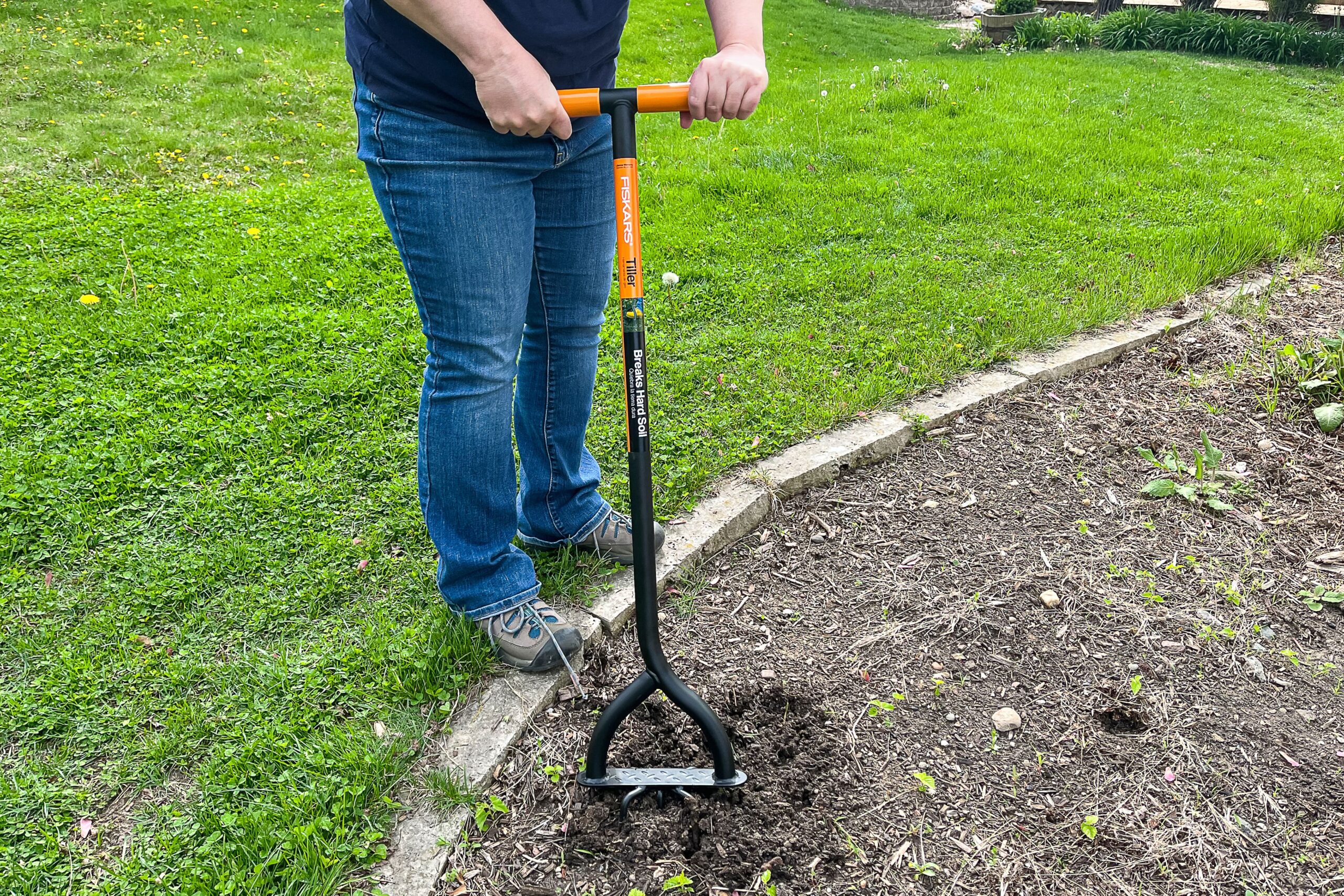 How To Use A Tiller On Hard Ground
