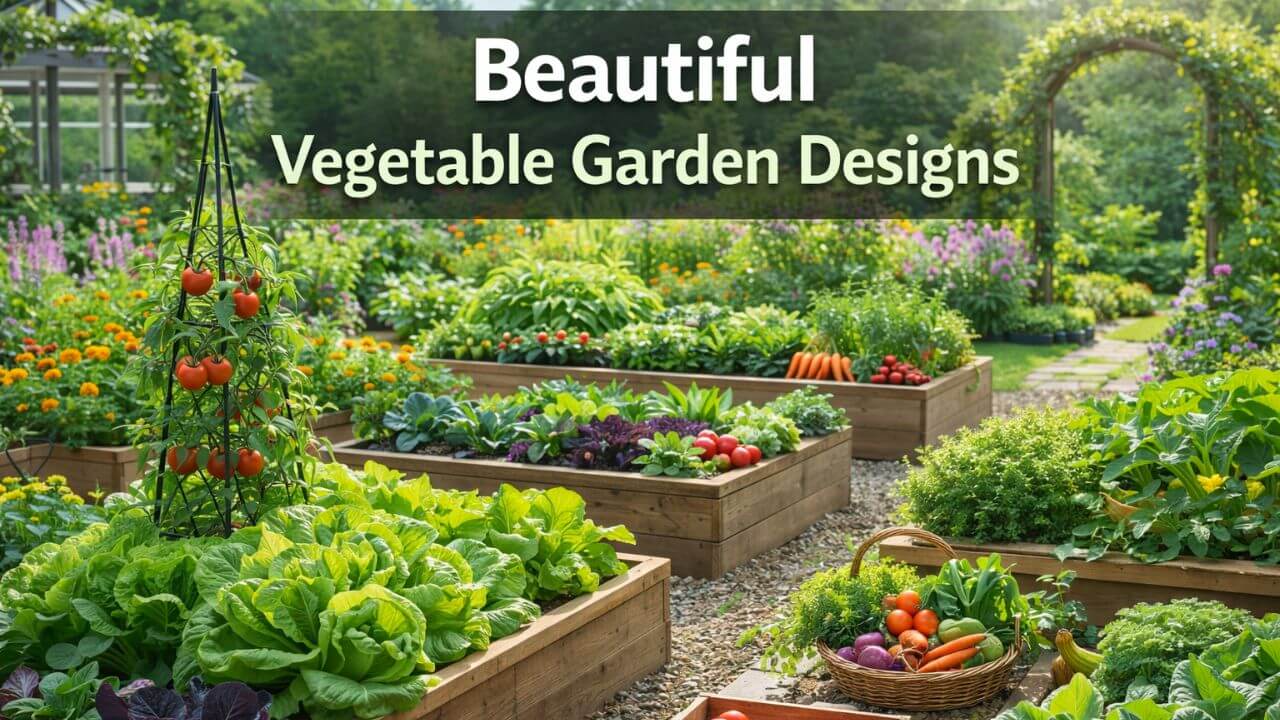Beautiful Vegetable Garden Designs