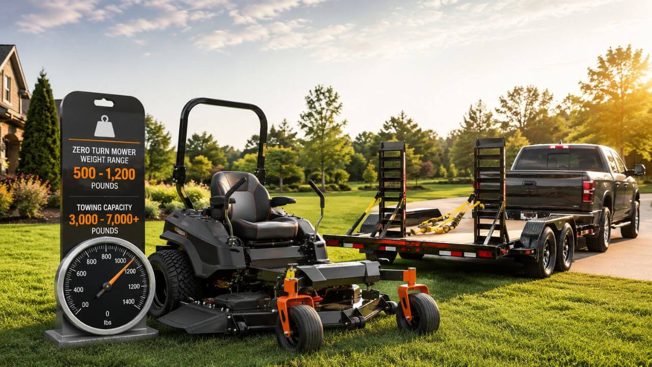 How Much Does A Zero Turn Mower Weigh