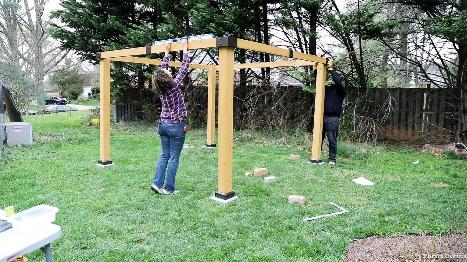 How To Anchor A Gazebo On Grass