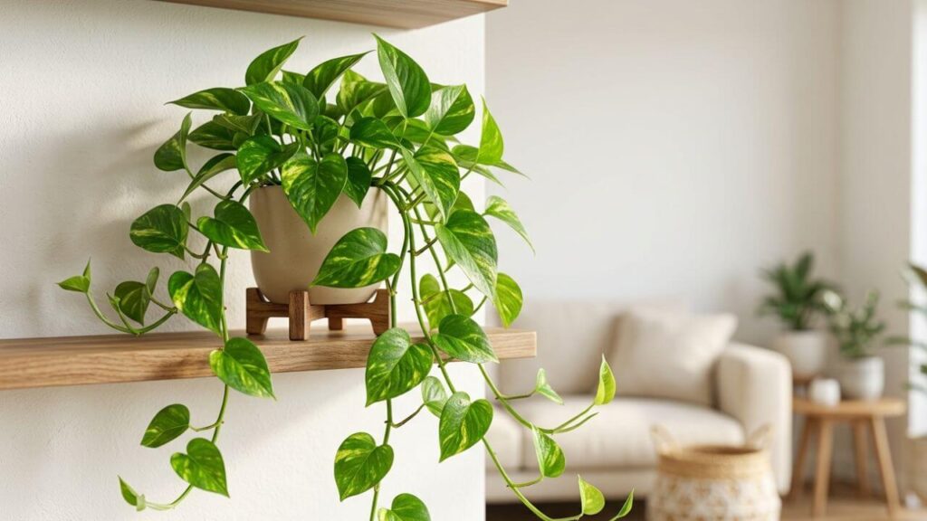 Indoor Pothos Plants for Living Room Corner