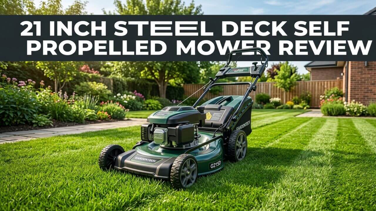 21 Inch Steel Deck Self Propelled Mower Review