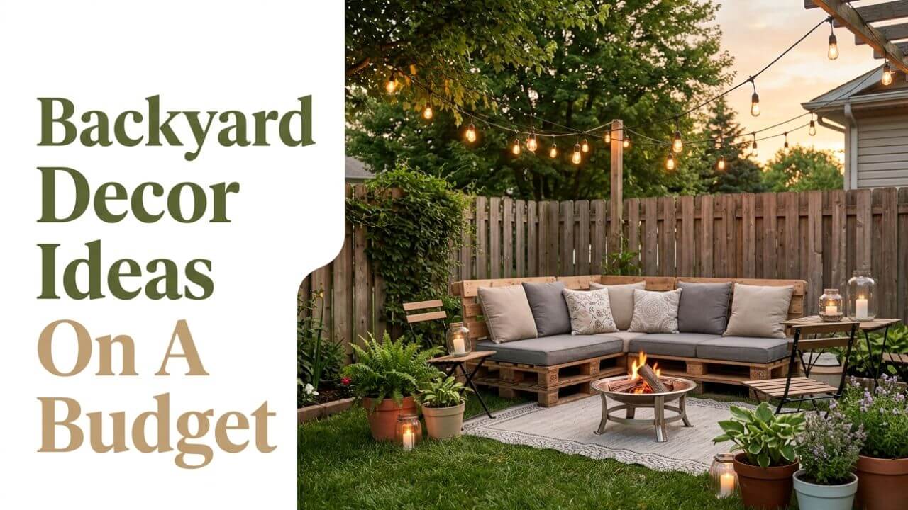 Backyard Decor Ideas On A Budget