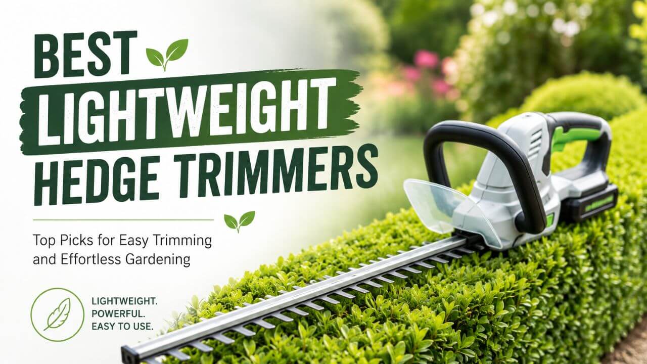 Best Lightweight Hedge Trimmers