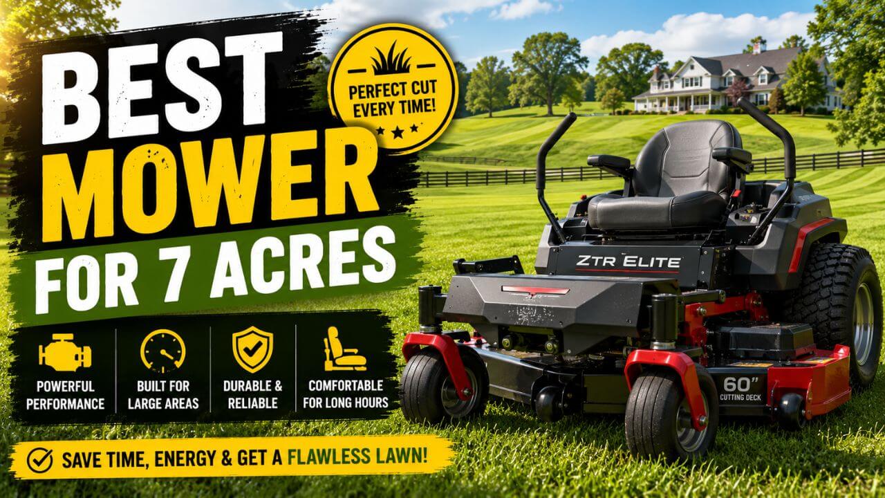 Best Mower For 7 Acres