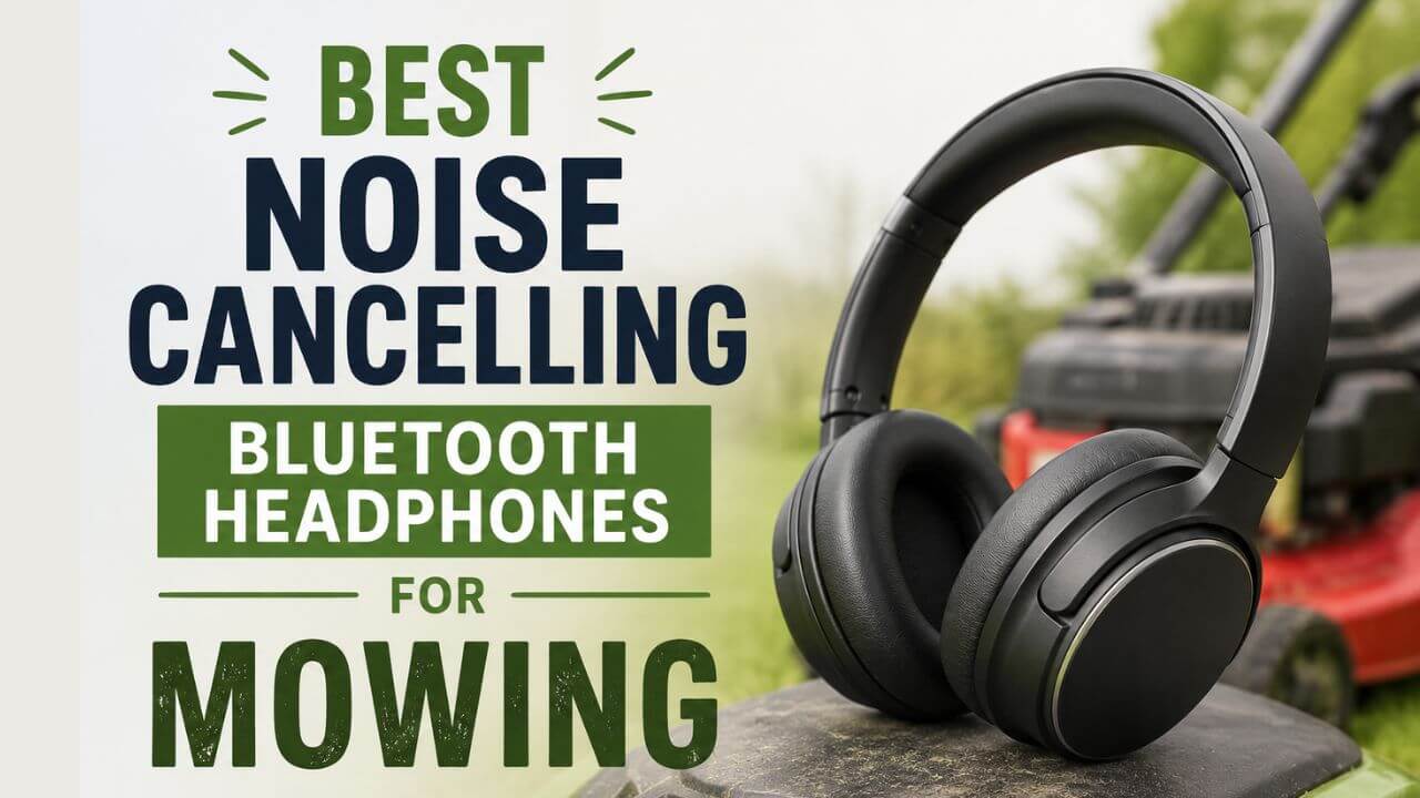 Best Noise Cancelling Bluetooth Headphones For Mowing