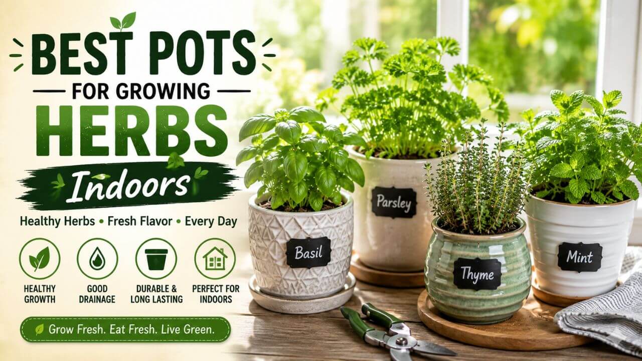 Best Pots For Growing Herbs Indoors