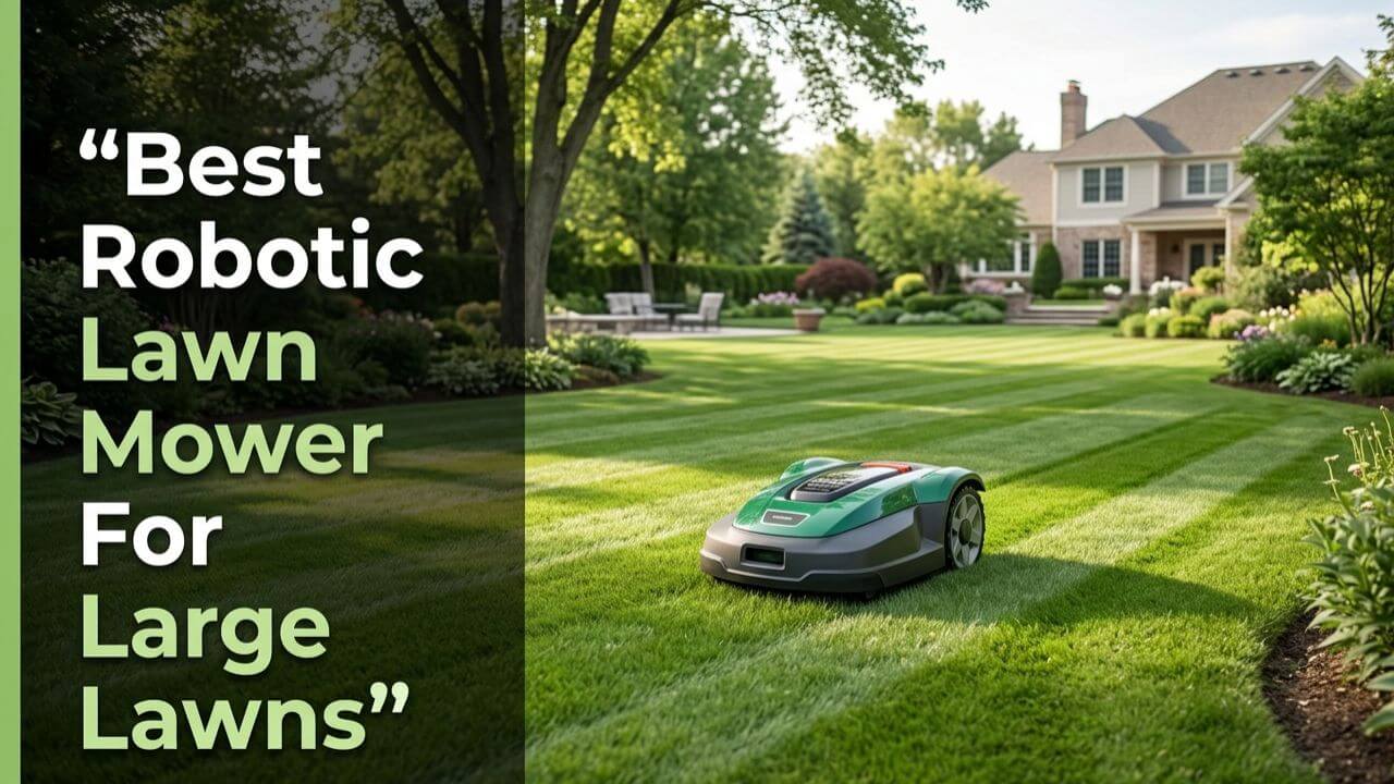 Best Robotic Lawn Mower For Large Lawns