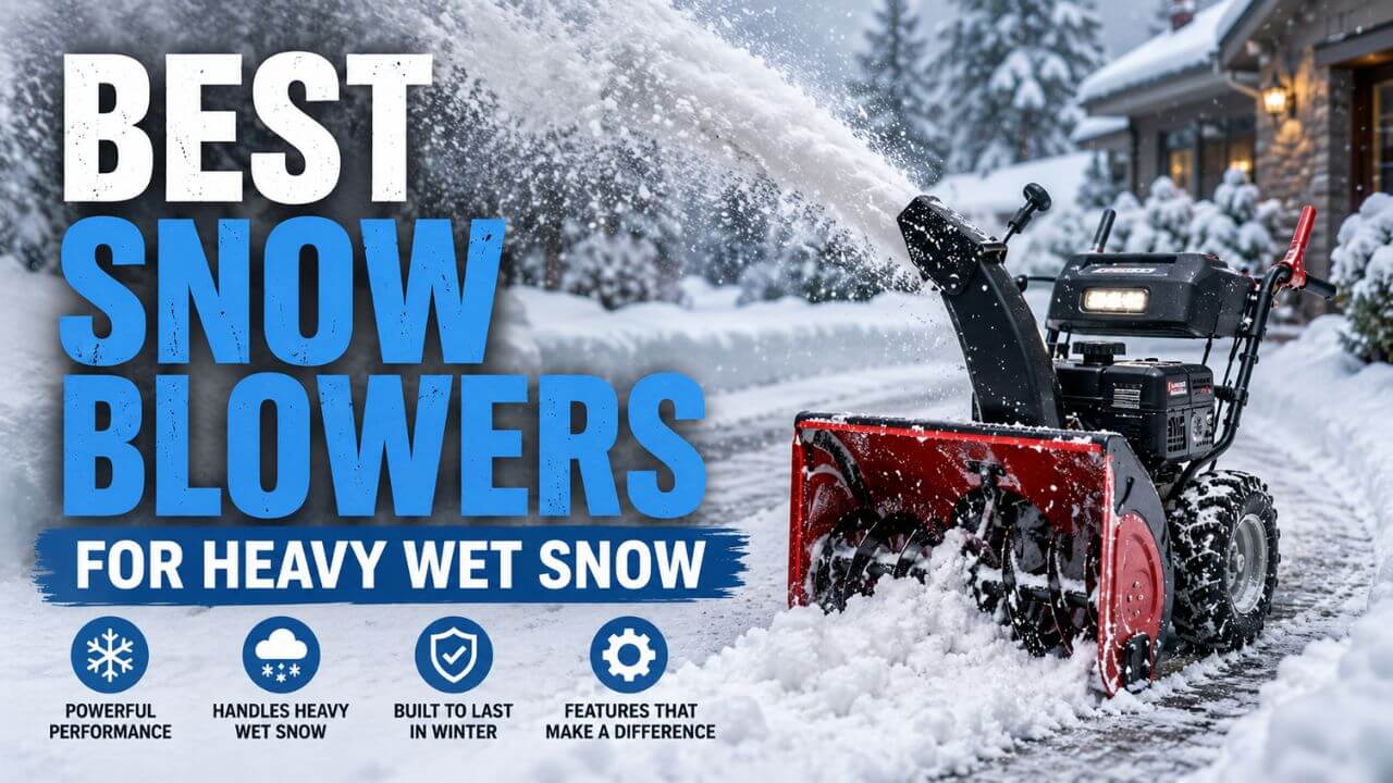 Best Snow Blowers For Heavy Wet Snow