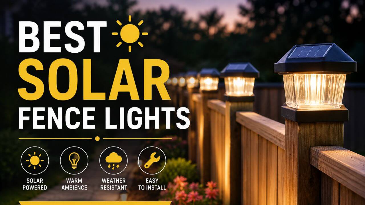 Best Solar Fence Lights