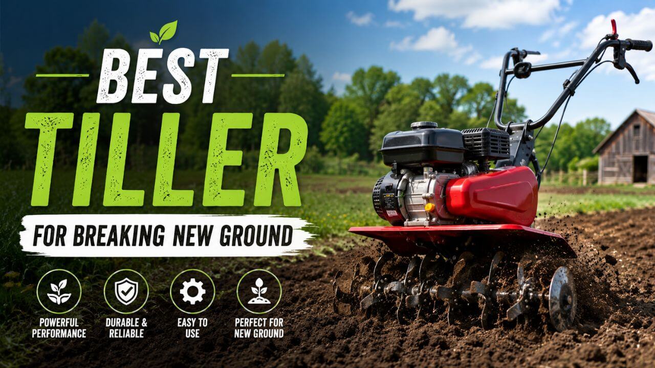 Best Tiller For Breaking New Ground