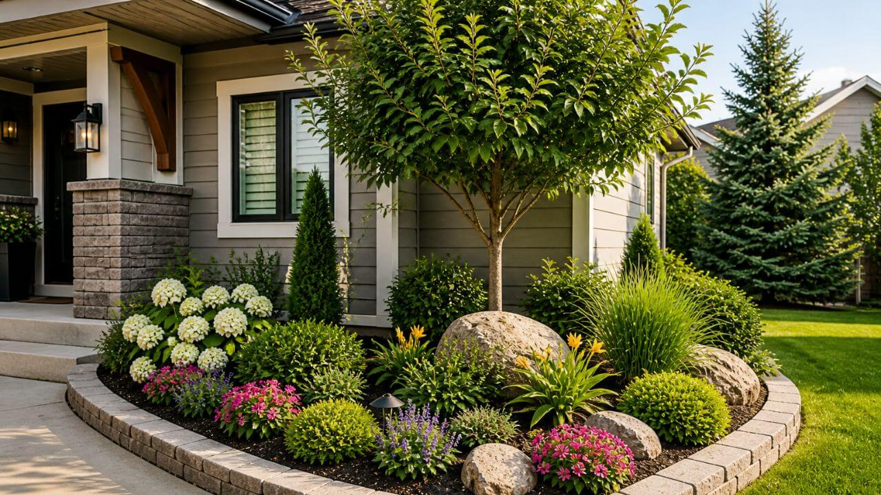 Corner Landscaping Ideas Front Yard