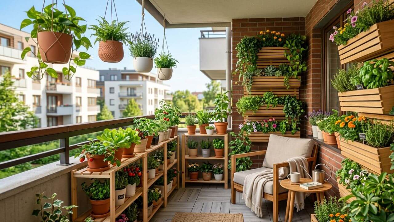Home Garden Ideas For Small Spaces Space