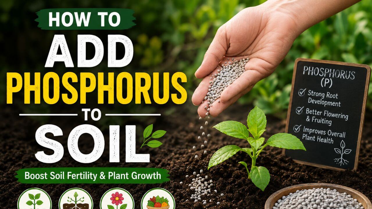 How To Add Phosphorus To Soil