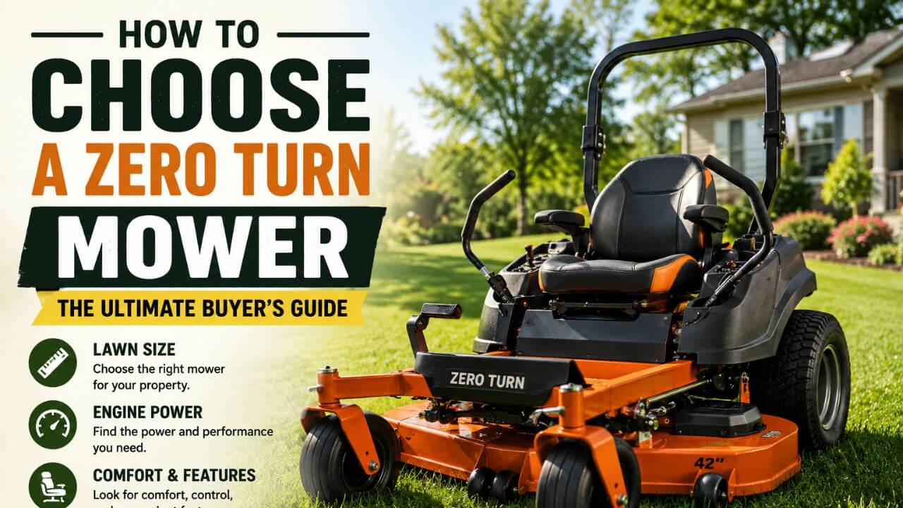How To Choose A Zero Turn Mower