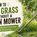 how to cut grass