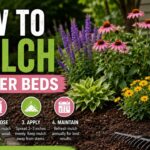 How To Mulch Flower Beds