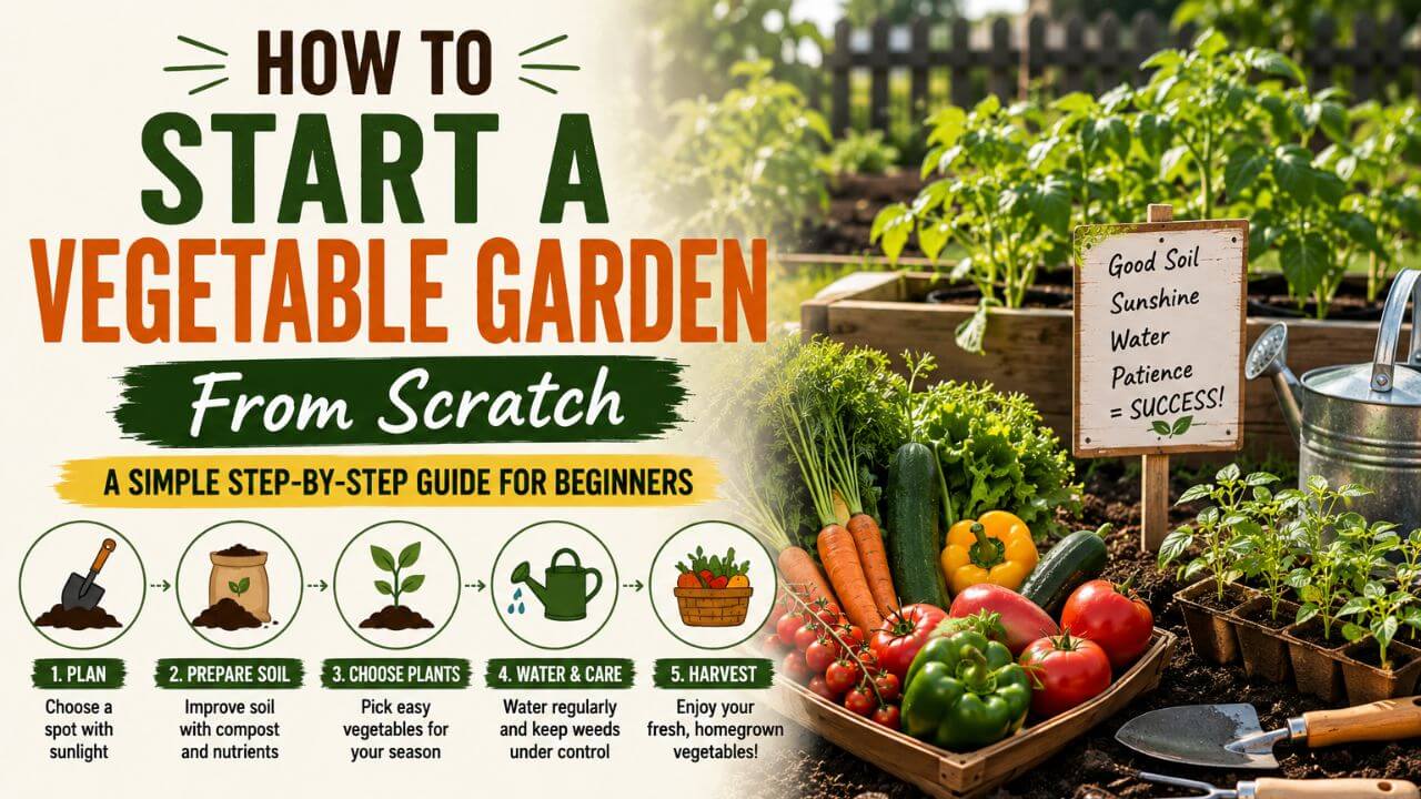 How To Start A Vegetable Garden From Scratch